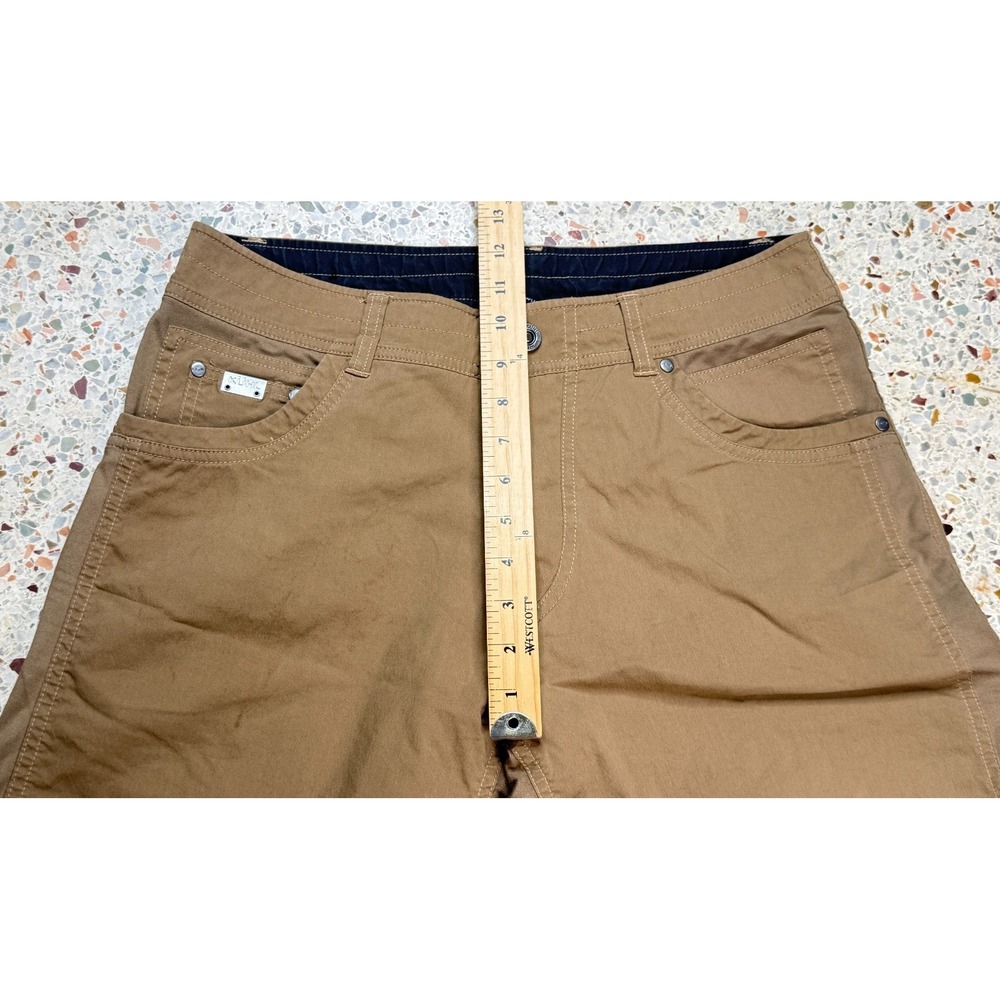 Kuhl Men's Brown Carpenter Pockets Outdoor Hiking Shorts Size 33 - Picture 7 of 9